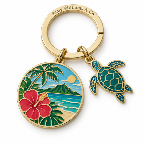 Remy Williams & Co Key Ring — Pacific Islands